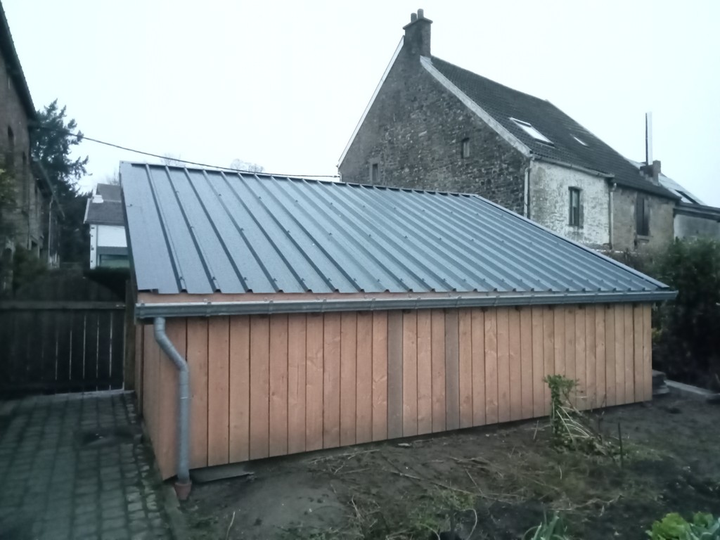 Toitures en Tôles ondulées ou en joints debout